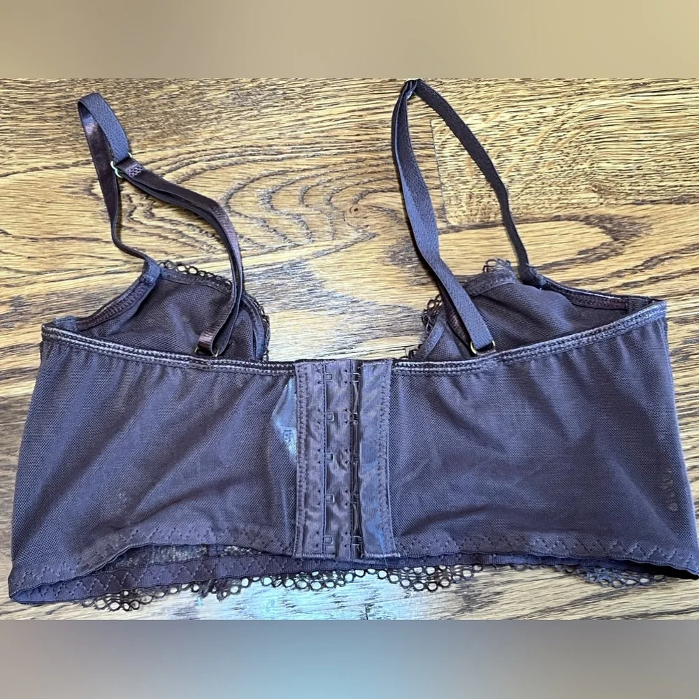 Brown Lace Sky & Sparrow Bralette - Picture 3 of 3